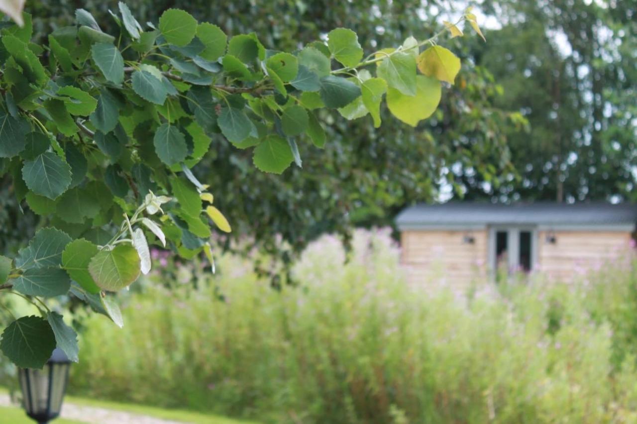 Luxury Shepherds Hut - The Sweet Pea By The Lake York Exterior photo